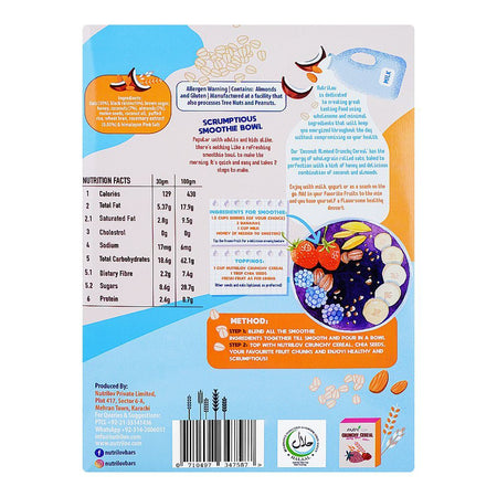 Nutri Lov Coconut Almond Crunchy Cereal, 300g - Image 2