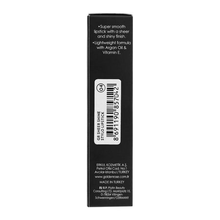 Golden Rose Sheer Shine SPF 25 Stylo Lipstick, 04 - Image 6