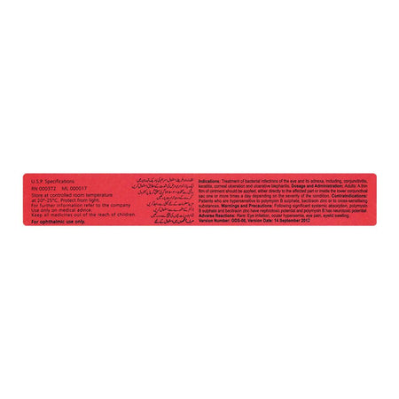 GSK Polyfax Eye Ointment, 6g - Image 3