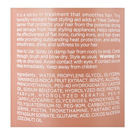 Beaver Straightening Brazilian Keratin Smoothing Heat Protection Spray, 200ml - Image 3