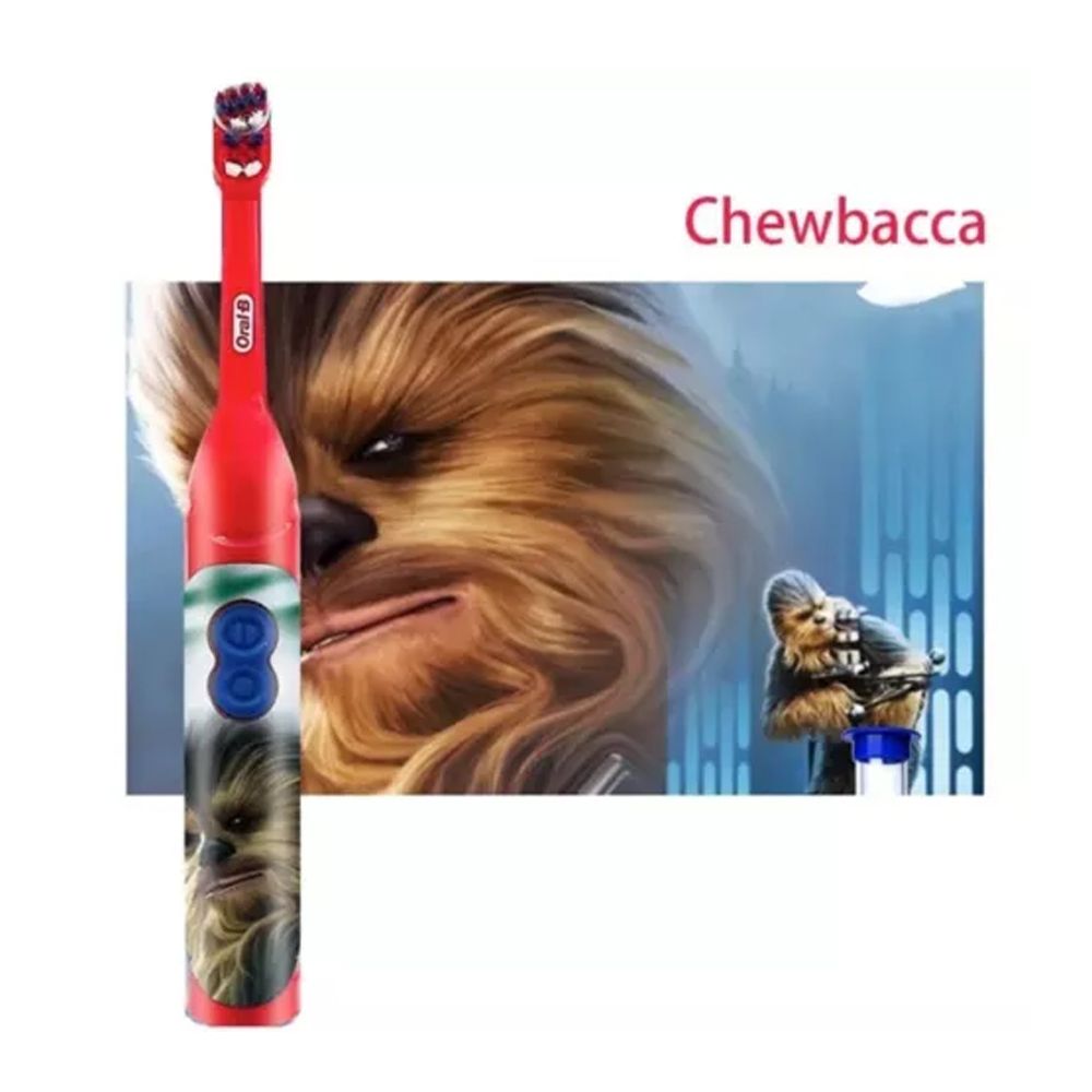 Oral-B Star War Battery Operated Electric Toothbrush, Chew Bacca, DB-3010 - Main Image