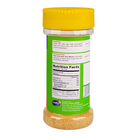 Falak Chilli Garlic Fries Masala, 75g - Image 2