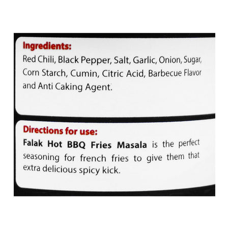Falak Hot BBQ Fries Masala, 75g - Image 4