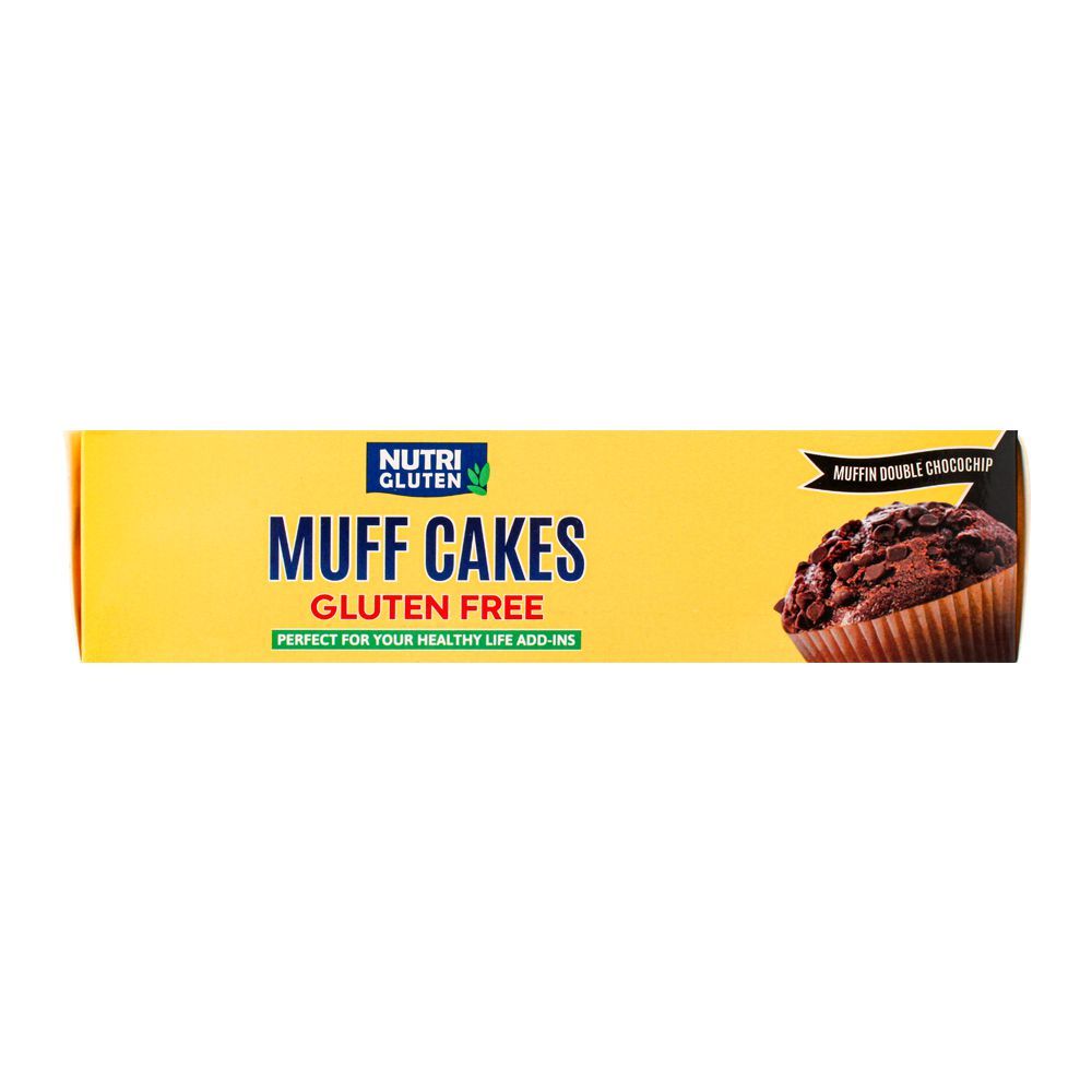 Nutri Gluten Muffin Double Chocochip Cakes, Gluten Free, 100g - Image 4