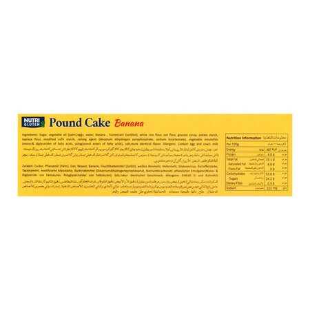 Nutri Gluten Pound Cake Vanilla, Gluten Free, 200g - Image 3