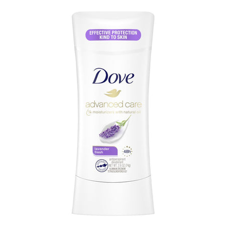 Dove Advanced Care 48H Lavender Fresh Deodorant Stick, For Women, 74g - Main Image