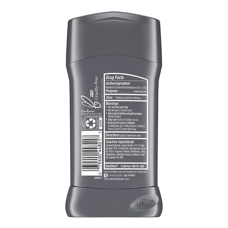 Dove Men+Care Stain Defense 48H Cool Antiperspirant Deodorant Stick, 76g - Image 2