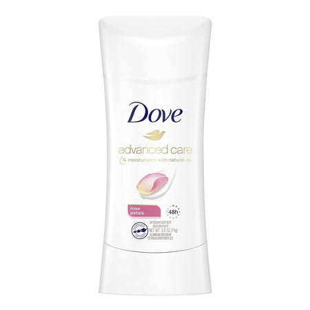 Dove Advanced Care 48H Rose Petal Deodorant Stick, For Women, 74g - Main Image