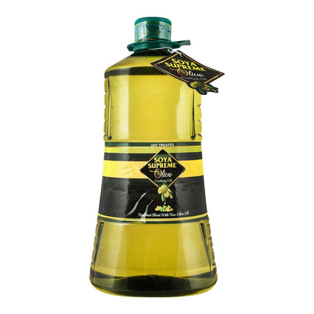 Soya Supreme Olive Cooking Oil, Bottle, 4.5 Liters - Main Image