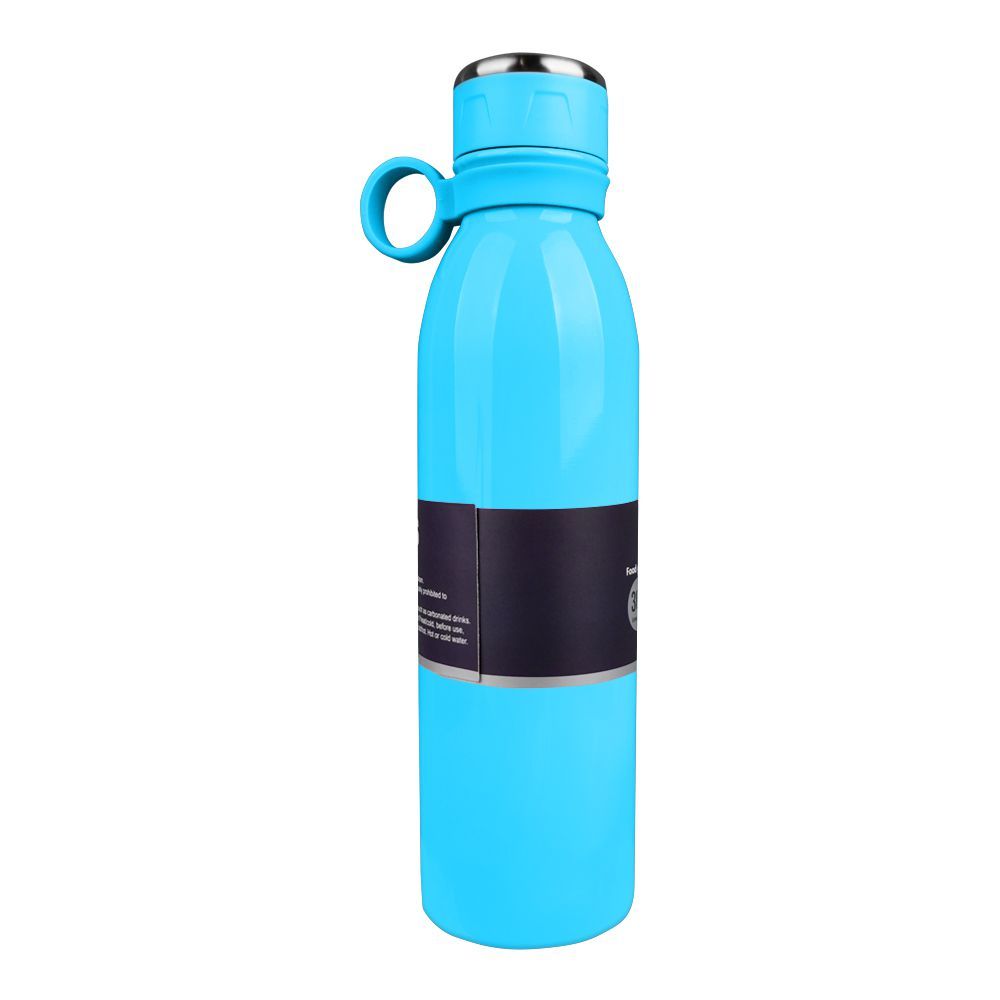 Homeatic Steel Water Bottle, 750ml Capacity, Blue, HKA-030 - Image 2