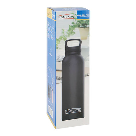 Homeatic Stainless Steel Water Bottle, 730ml, Pink, HKA-034 - Image 3