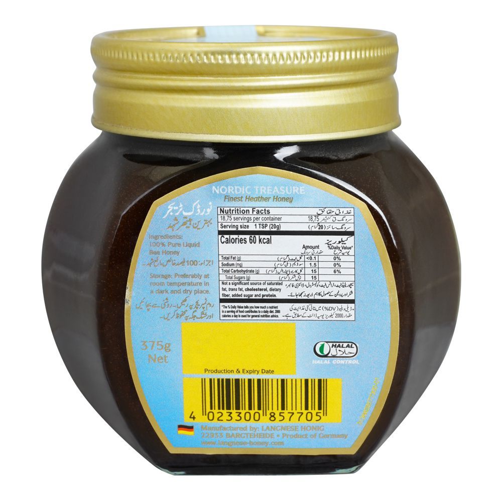 Langnese Nordic Treasure Honey, 375g - Image 2