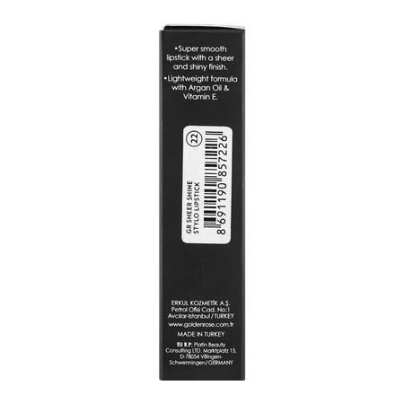 Golden Rose Sheer Shine SPF 25 Stylo Lipstick, 22 - Image 4