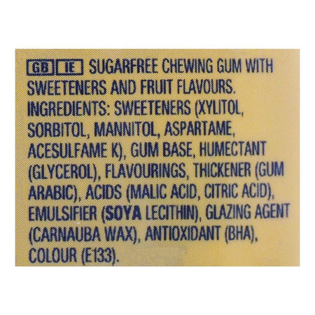 Wrigley's Extra Refreshers Tropical Flavor Sugar-Free, 30-Pack Bottle - Image 3