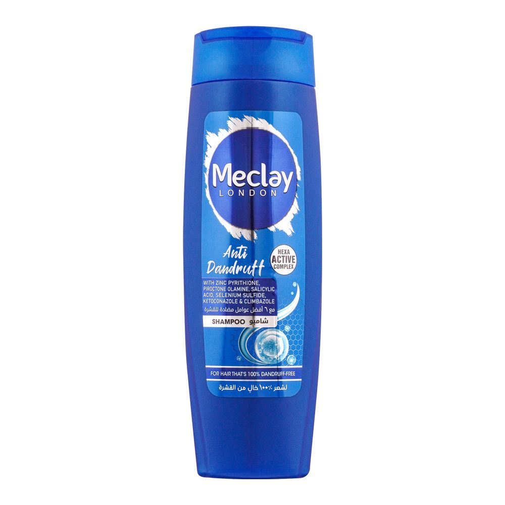 Meclay London Anti Dandruff Hexa Active Complex Shampoo, 185ml - Main Image