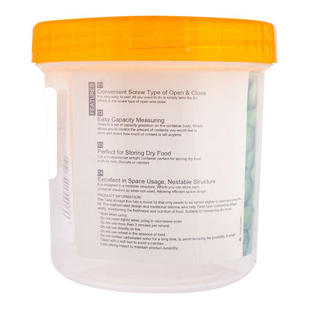 Appollo Smart Jar, Orange, 250ml - Image 3