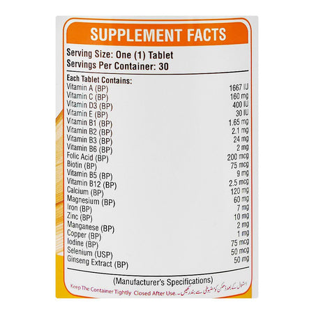 Ginsoden Food Supplement - Brain Health, Energy & Immunity Support with Ginseng, 30-Pack - Image 3