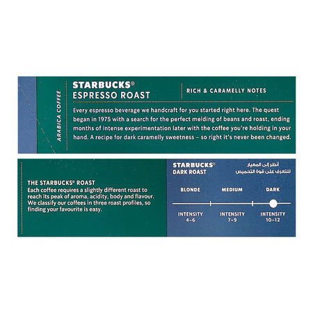 Starbucks Espresso Roast Coffee Pods, 57g - Image 2