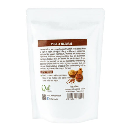 Quill FlaxSeed Flour, 300gms - Image 2