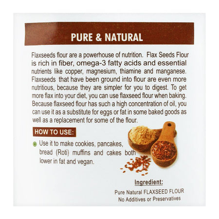 Quill FlaxSeed Flour, 300gms - Image 3