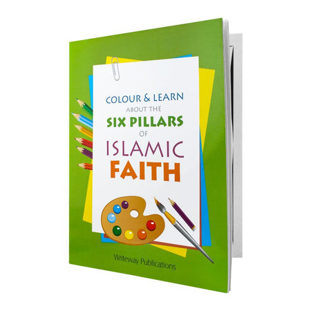 Colour & Learn About The Six Pillars Of Islamic Faith Book - Main Image
