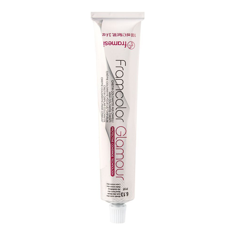 Framesi Framcolor Glamour Hair Coloring Cream 6.13 Dark Olive Blonde - Main Image