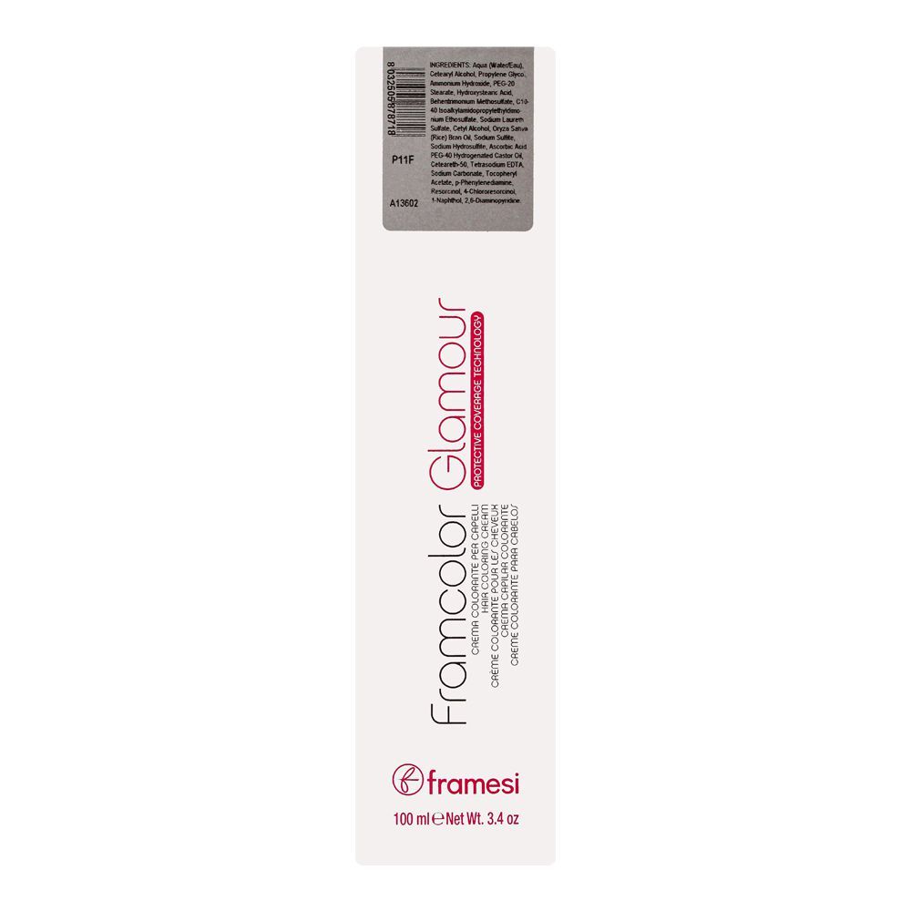 Framesi Framcolor Glamour Hair Coloring Cream 6.13 Dark Olive Blonde - Image 3