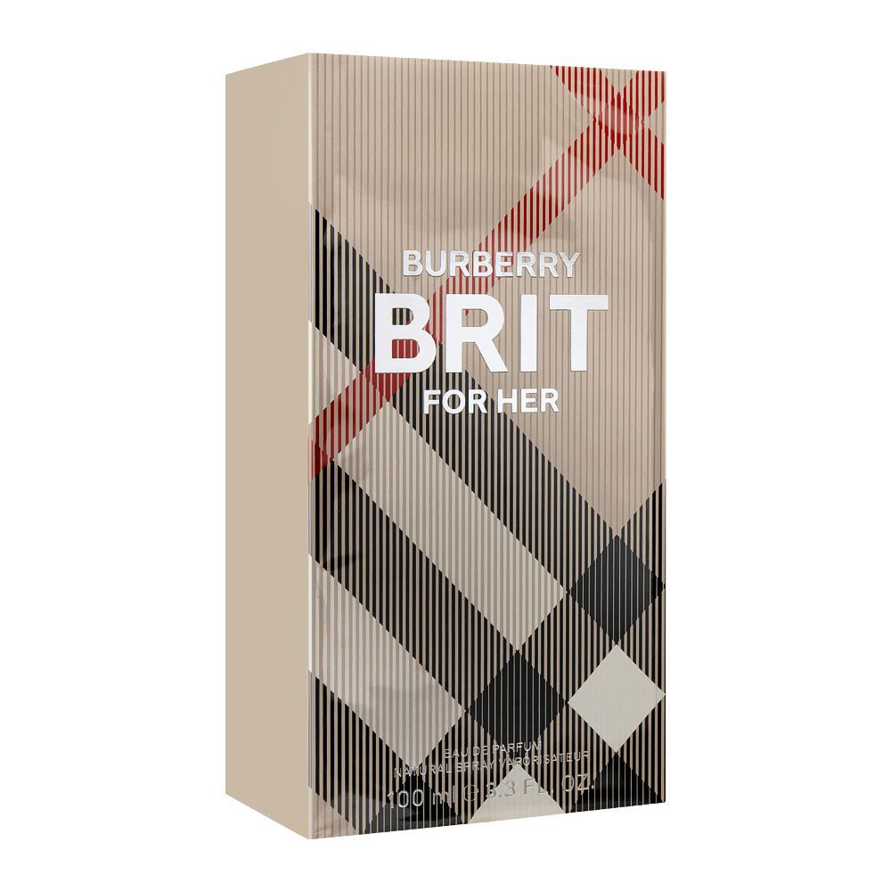 Burberry Brit For Her Eau De Parfum, Fragrance For Women, 100ml - Image 2