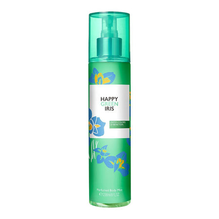 United Colors of Benetton Happy Green Iris Perfumed Body Mist, 236ml - Main Image