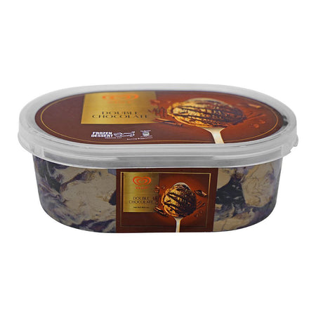 Wall's Double Chocolate Tub, Frozen Dessert, 800ml - Image 2