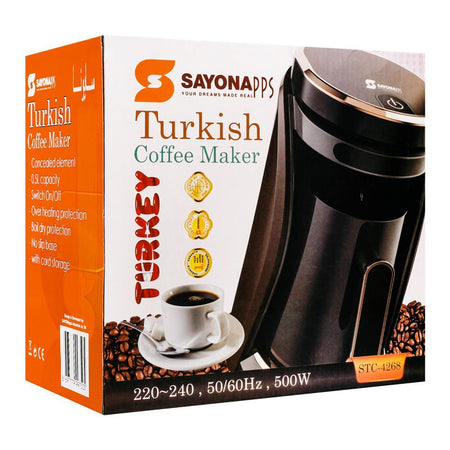Sayona Turkish Coffee Machine, STC-4268 - Image 2