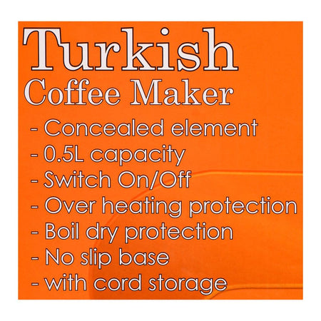 Sayona Turkish Coffee Machine, STC-4268 - Image 5