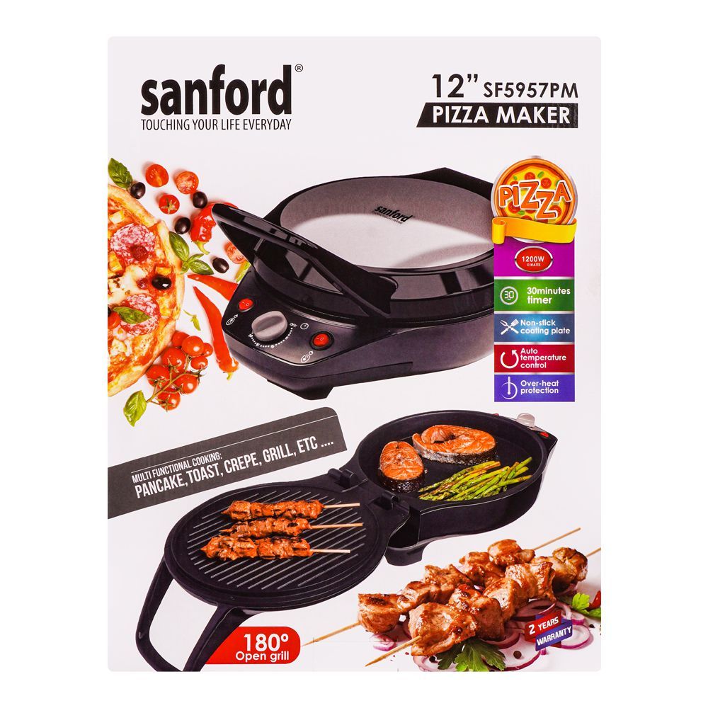 Sanford 12 Inches Pizza Maker, SF-5957PM - Image 3