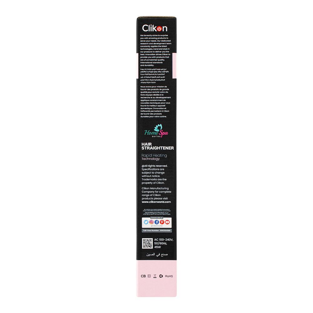 Clickon Hair Straightener, CK-3305 - Image 4