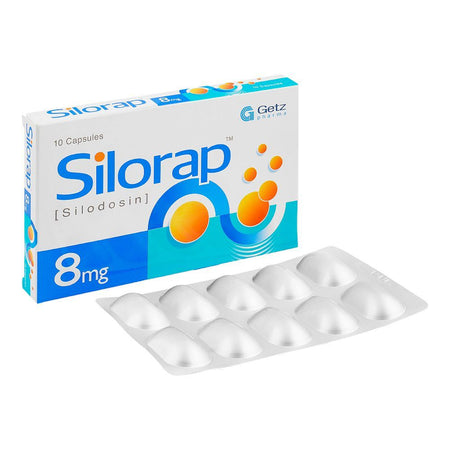 Getz Pharma Silorap Capsule, 8mg, 10-Pack - Main Image