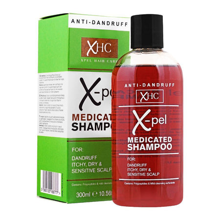 XHC X-Pel Medicated Shampoo, 300ml - Main Image