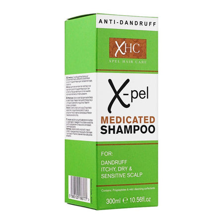 XHC X-Pel Medicated Shampoo, 300ml - Image 2