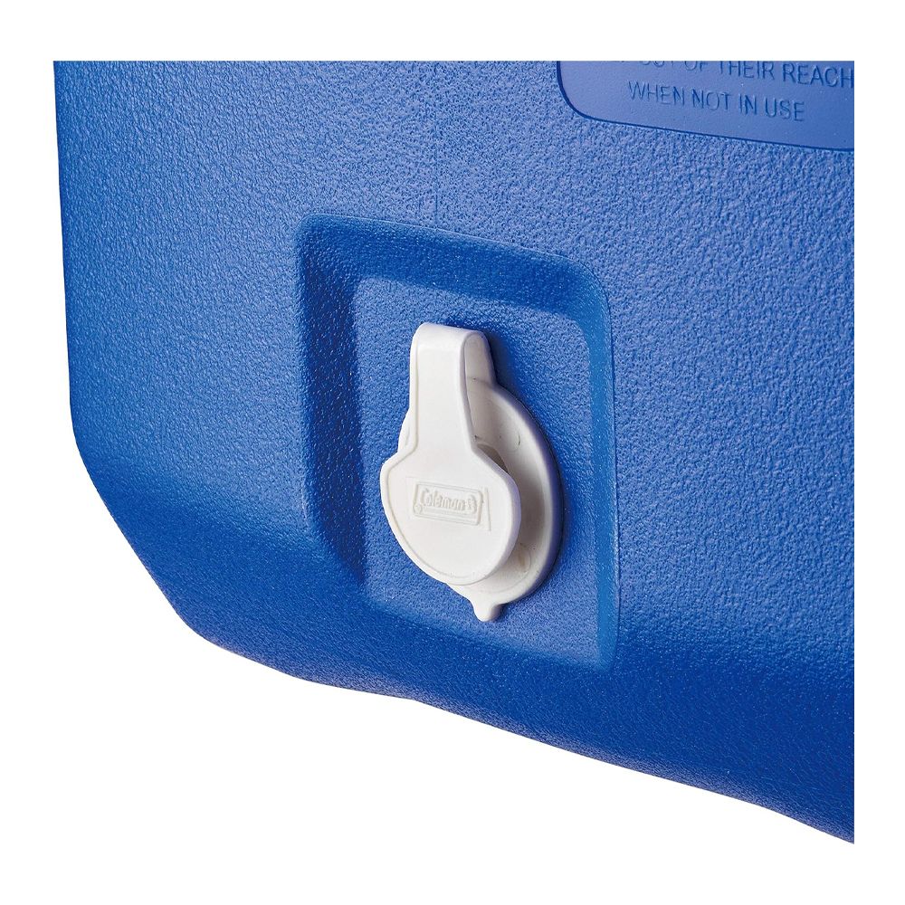 Coleman 48+5 Quart Combo Cooler, Portable Ice Box for Camping, Drinks & Picnics, Blue, 36078 - Image 2