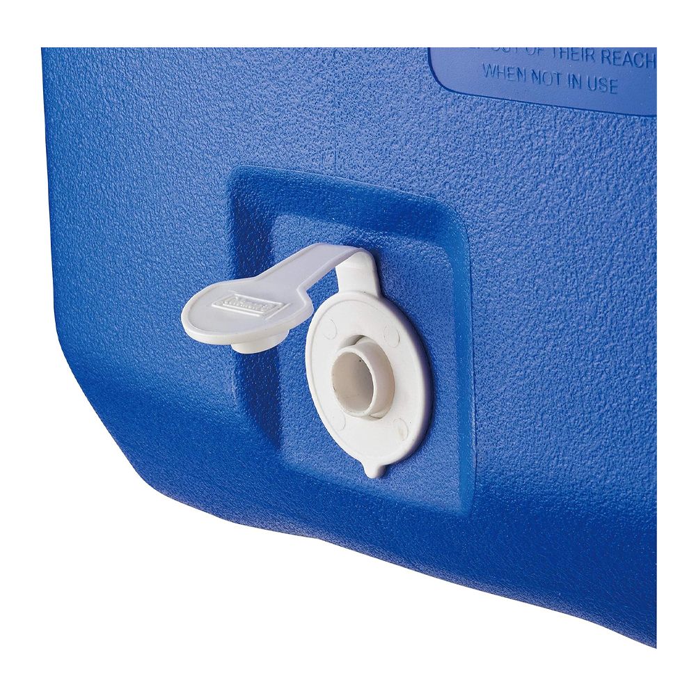 Coleman 48+5 Quart Combo Cooler, Portable Ice Box for Camping, Drinks & Picnics, Blue, 36078 - Image 3