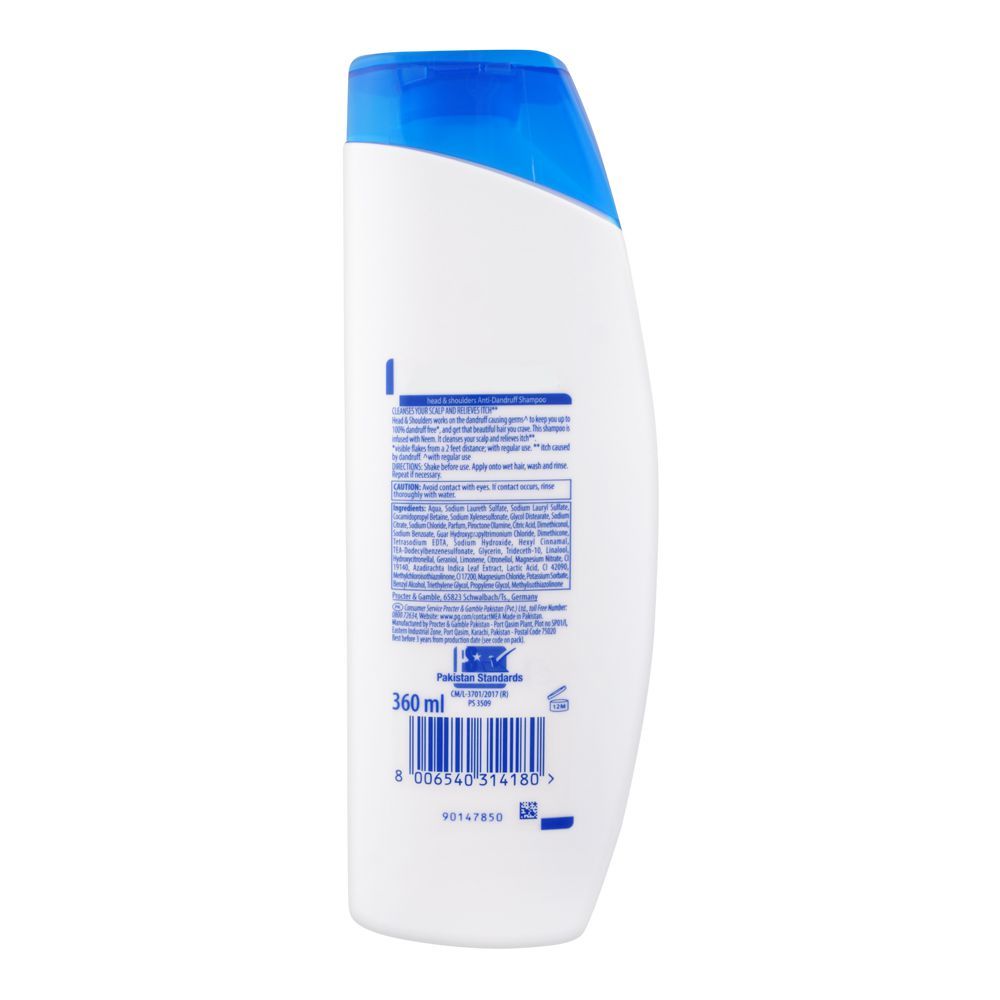 Head & Shoulders Neem Anti-Dandruff Shampoo, 360ml - Image 2