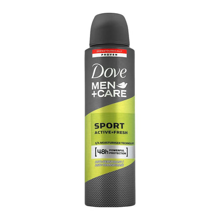 Dove Men + Care Sport Active + Fresh Anti-Prespirant Deodorant Spray, 150ml - Main Image