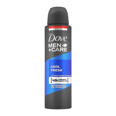 Dove Men + Care Cool Fresh Anti-Prespirant Deodorant Spray, 150ml - Main Image