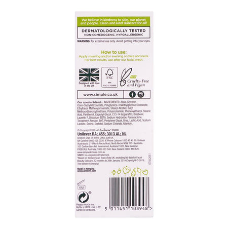 Simple Kind To Skin Replenishing Rich Moisturiser, 125ml - Image 2