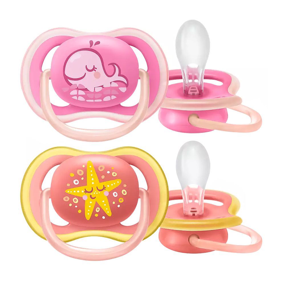 Avent Ultra Air Soothers, 2-Pack, 6-18m, SCF085/04 - Main Image