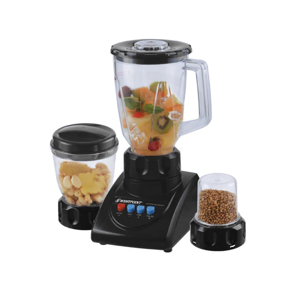 West Point Deluxe 3-In-1 Juicer/Blender/Dry Mil, 350W, WF-7381 - Main Image