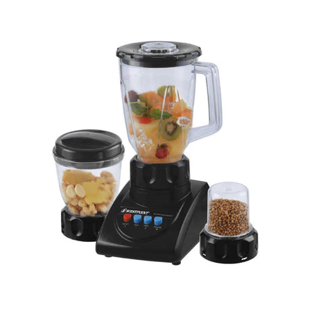 West Point Deluxe 3-In-1 Juicer/Blender/Dry Mil, 350W, WF-7381 - Main Image