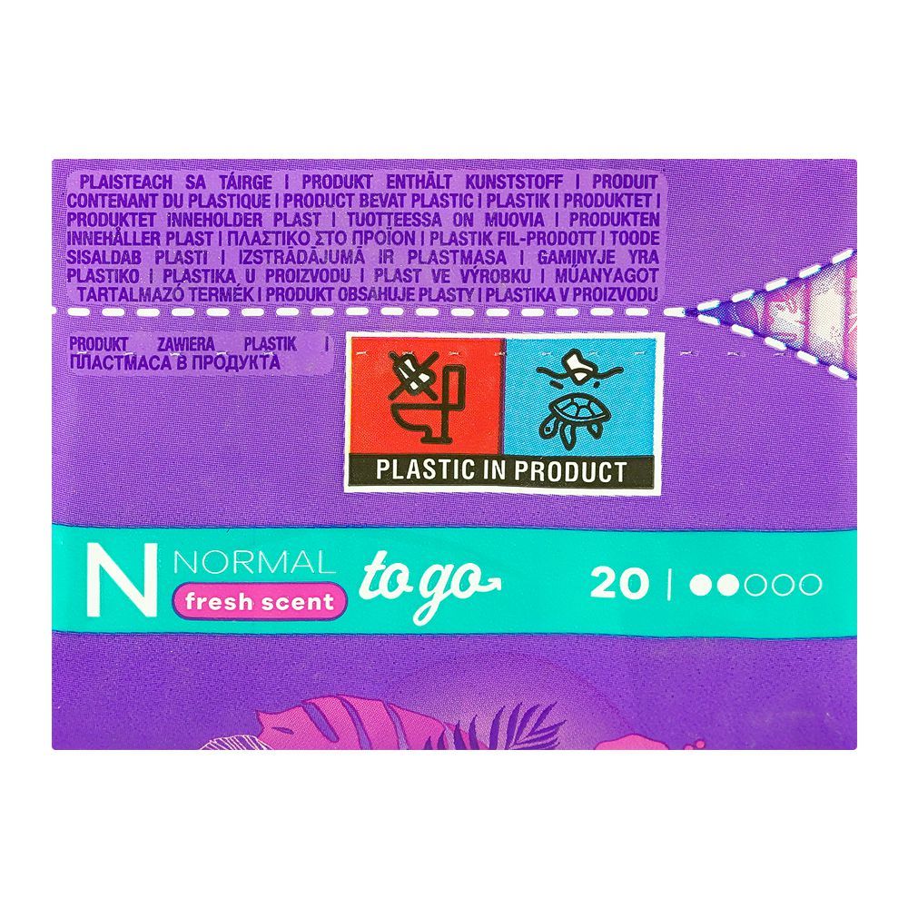 Always Daily Fresh Scent To Go Panty Liners, Normal, 20-Pack - Image 2
