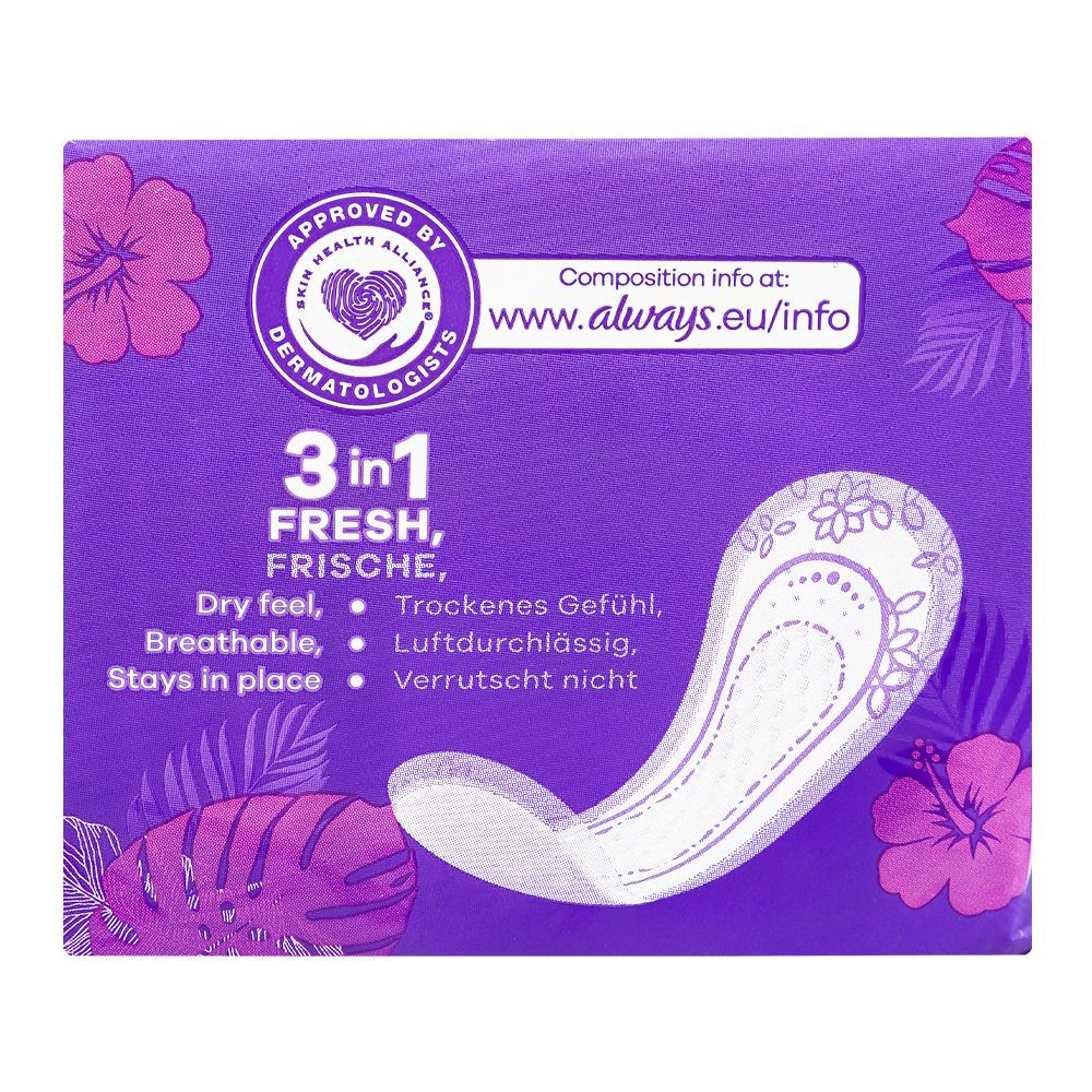 Always Daily Fresh Scent To Go Panty Liners, Normal, 20-Pack - Image 3