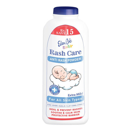 Eden Roc Baby Rash Care Anti Rash Powder, 150g - Main Image