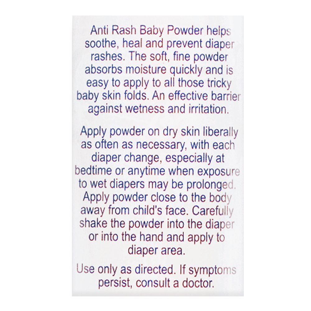 Eden Roc Baby Rash Care Anti Rash Powder, 150g - Image 3